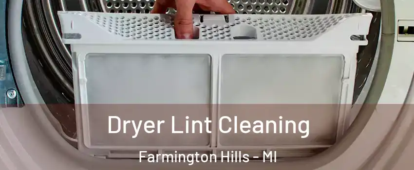  Dryer Lint Cleaning Farmington Hills - MI