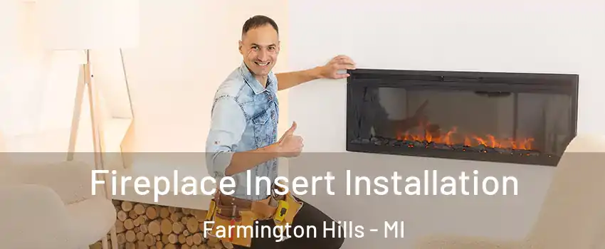  Fireplace Insert Installation Farmington Hills - MI