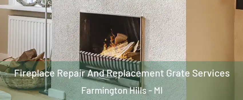  Fireplace Repair And Replacement Grate Services Farmington Hills - MI