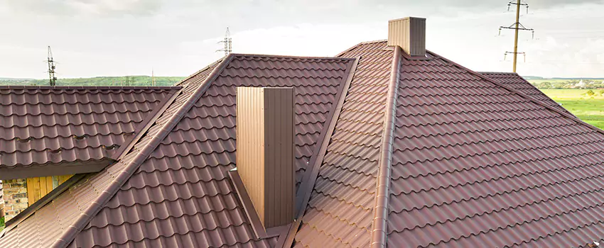 Residential Chimney Flashing Restoration in Farmington Hills, MI
