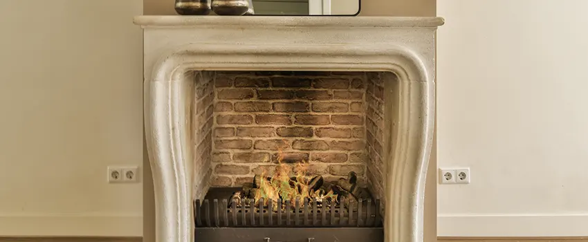 Vintage-style Fireplace Redesign in Farmington Hills, Michigan