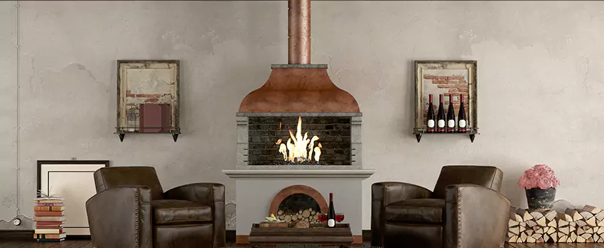 Thelin Hearth Products Providence Pellet Insert Fireplace Installation in Farmington Hills, MI