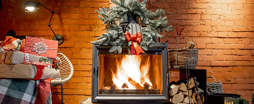 Travis Industries Linear Gas Fireplace Installation in Farmington Hills, Michigan