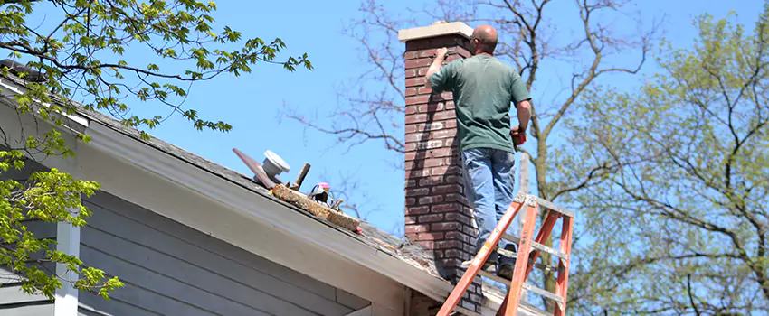Vinyl and PVC Chimney Flashing Installation in Farmington Hills, MI