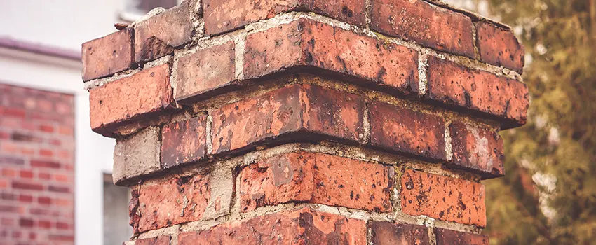 Cracked Chimney Bricks Repair Cost in Farmington Hills, Michigan