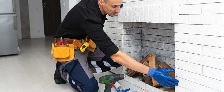 Fireplace Damaged Damper Frame Repair Services in Farmington Hills, Michigan