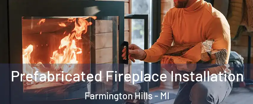  Prefabricated Fireplace Installation Farmington Hills - MI